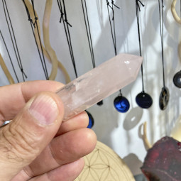 Pointe en Quartz Rose - 5 cm