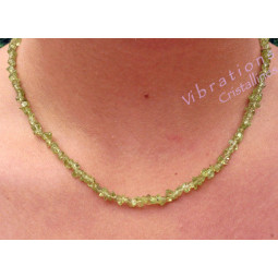 Collier Baroque en Péridot