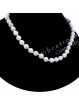 Collier en Howlite - Boules  de 8mm