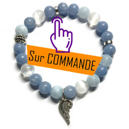 Bracelet en Aigue Marine,...