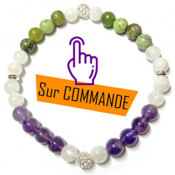 Bracelet Boules 3 Pierres