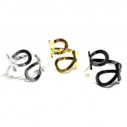 Bague Ankh en Acier Inoxydable