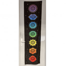 Tenture Des 7 Chakras 40x150cm