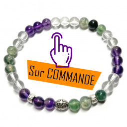 Bracelet Boules 3 Pierres