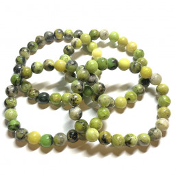 Bracelet Boules en Serpentine