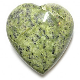 Coeur en Serpentine - 160 Grammes