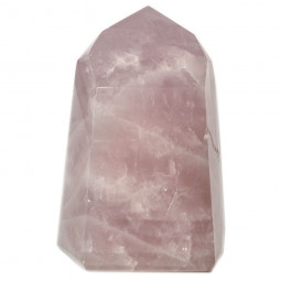 Pointe en Quartz Rose - 10 cm