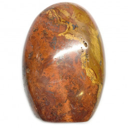 Forme libre en Jaspe Rouge - 477 grammes