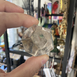 Dodécaèdre en Cristal de Roche - 45 mm