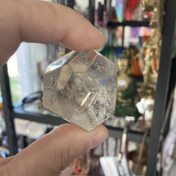 Dodécaèdre en Cristal de Roche - 45 mm