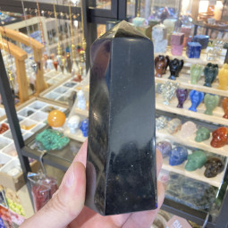 Pointe en Tourmaline Noire - 580 Grammes