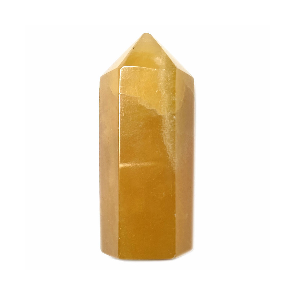 Pointe en Calcite Orange - 84 Grammes