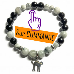 Bracelet en Tourmaline &...