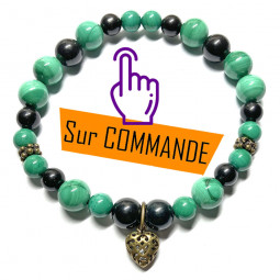 Bracelet Boules en Shungite...
