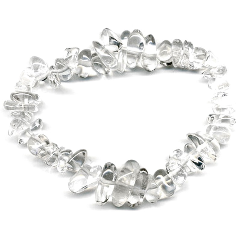 Bracelet en Cristal de Roche de Style Baroque Bracelet en Cristal de Roche de Style Baroque