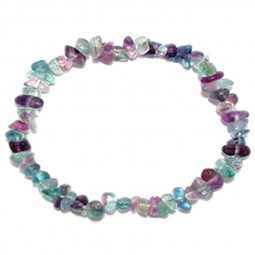 Bracelet Baroque en Fluorite
