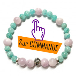 Bracelet en Kunzite &...