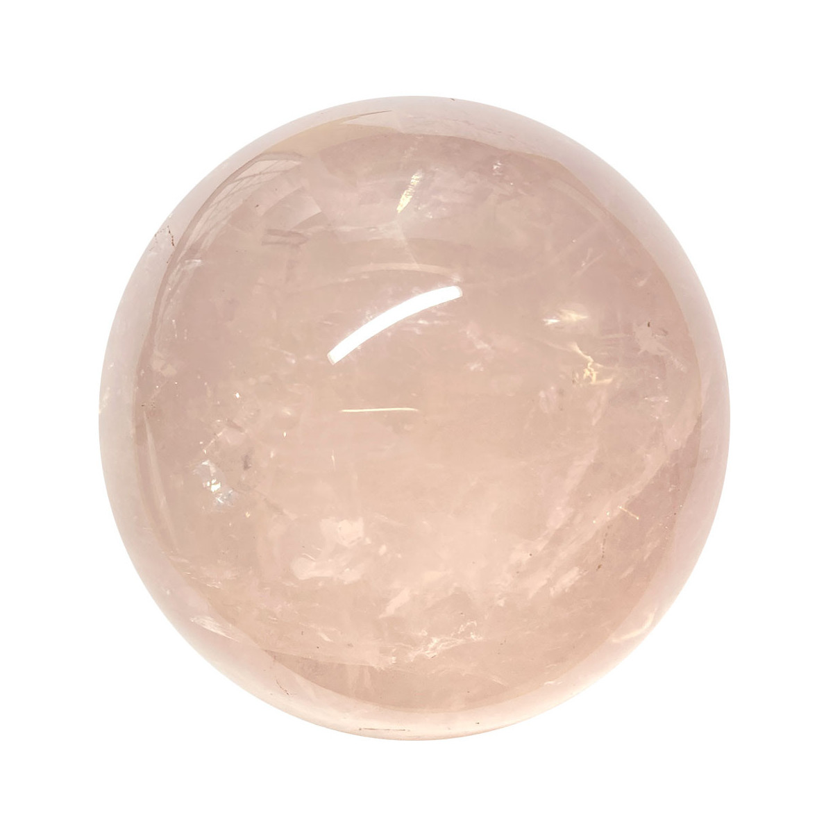 Sphère en Quartz Rose - 62 mm