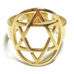 Bague Salomon en Acier Inoxydable