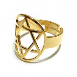 Bague Salomon en Acier Inoxydable