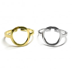 Bague Cercle en Acier Inoxydable