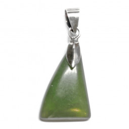 Pendentif en Jade Néphrite et Argent