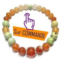 Bracelet en Cornaline &...