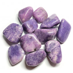 Pierre Roulée de Lépidolite Violette