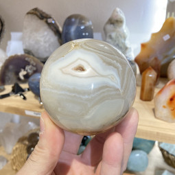 Sphère en Agate - 500 Grammes