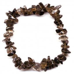 Bracelet Baroque en Quartz Fumé