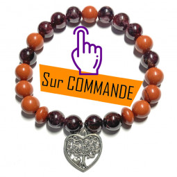 Bracelet boules de Jaspe...