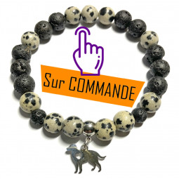 Bracelet Boules en Jaspe...