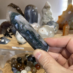 Pointe en Agate Mousse