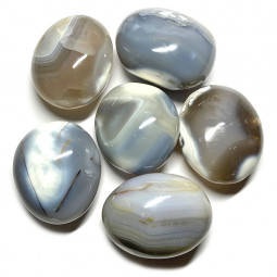 Galet Roulé d'Agate - 100 Grammes