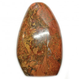 Forme libre en Jaspe Rouge - 620 grammes