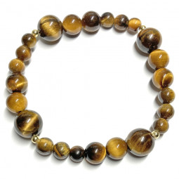 Bracelet en Oeil de Tigre - Création Originale