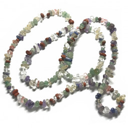 Collier Sautoir Baroque Multi-pierres