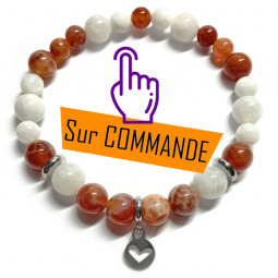 Bracelet en Pierre de Lune...