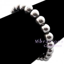 Bracelet en Hématite Boules de 8 mm