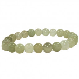 Bracelet Boules en Jade de Chine