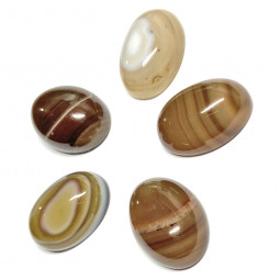 Cabochon d'Agate Naturelle - Taille 13x18mm