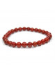 Bracelet Boules en Jaspe Rouge