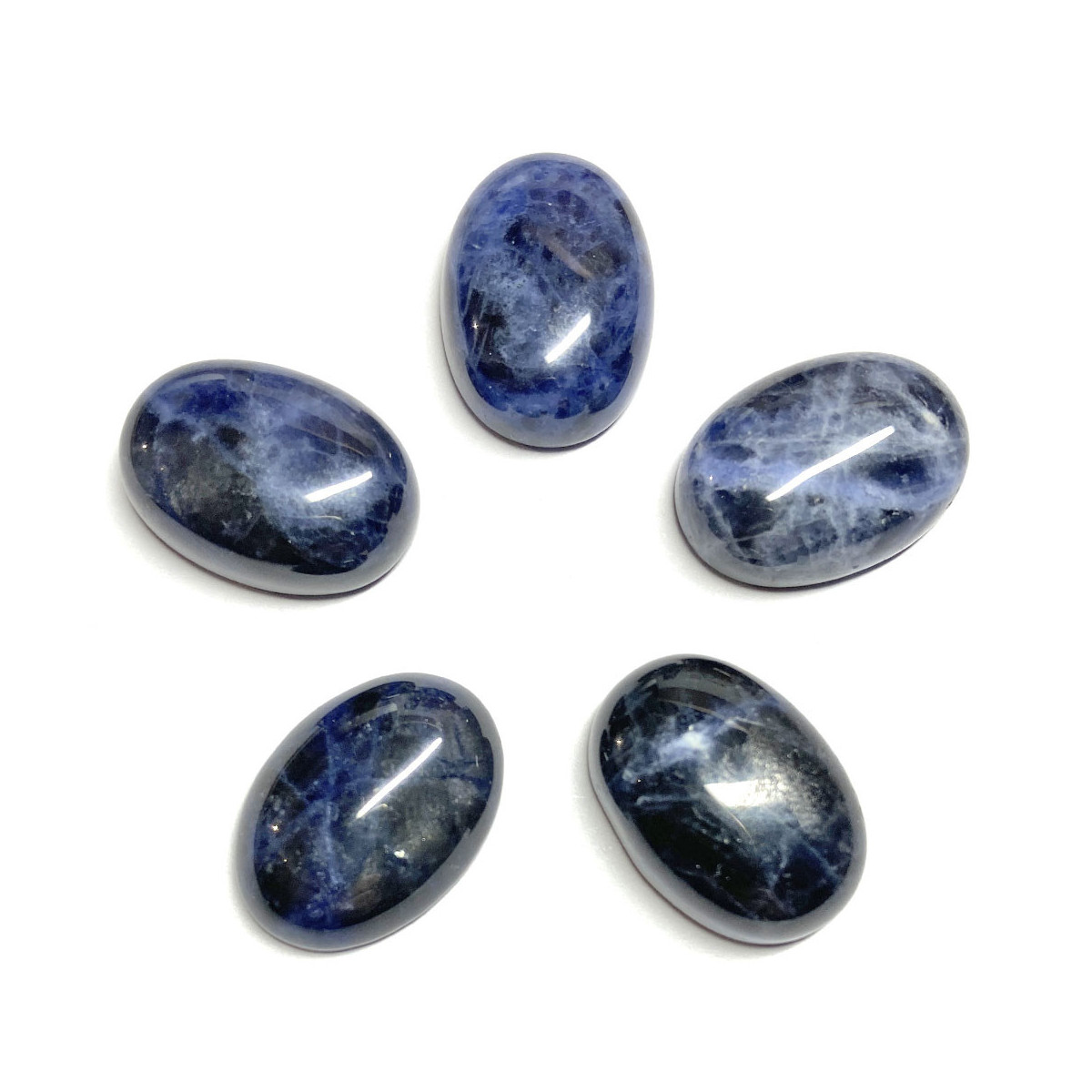 Cabochon de Sodalite Naturelle - Taille 13x18mm