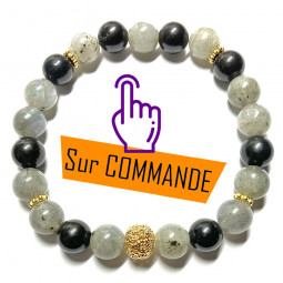 Bracelet en Labradorite &...