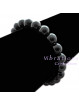 Bracelet Boules en Obsidienne Oeil Céleste