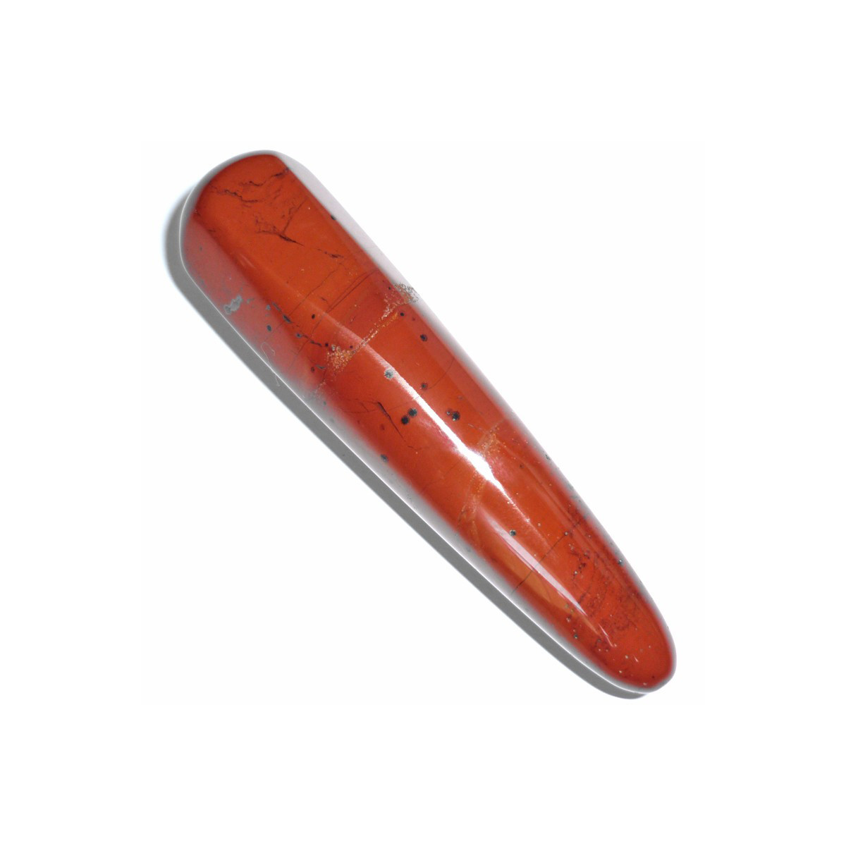 Bâton de massage en Jaspe Rouge - 8cm