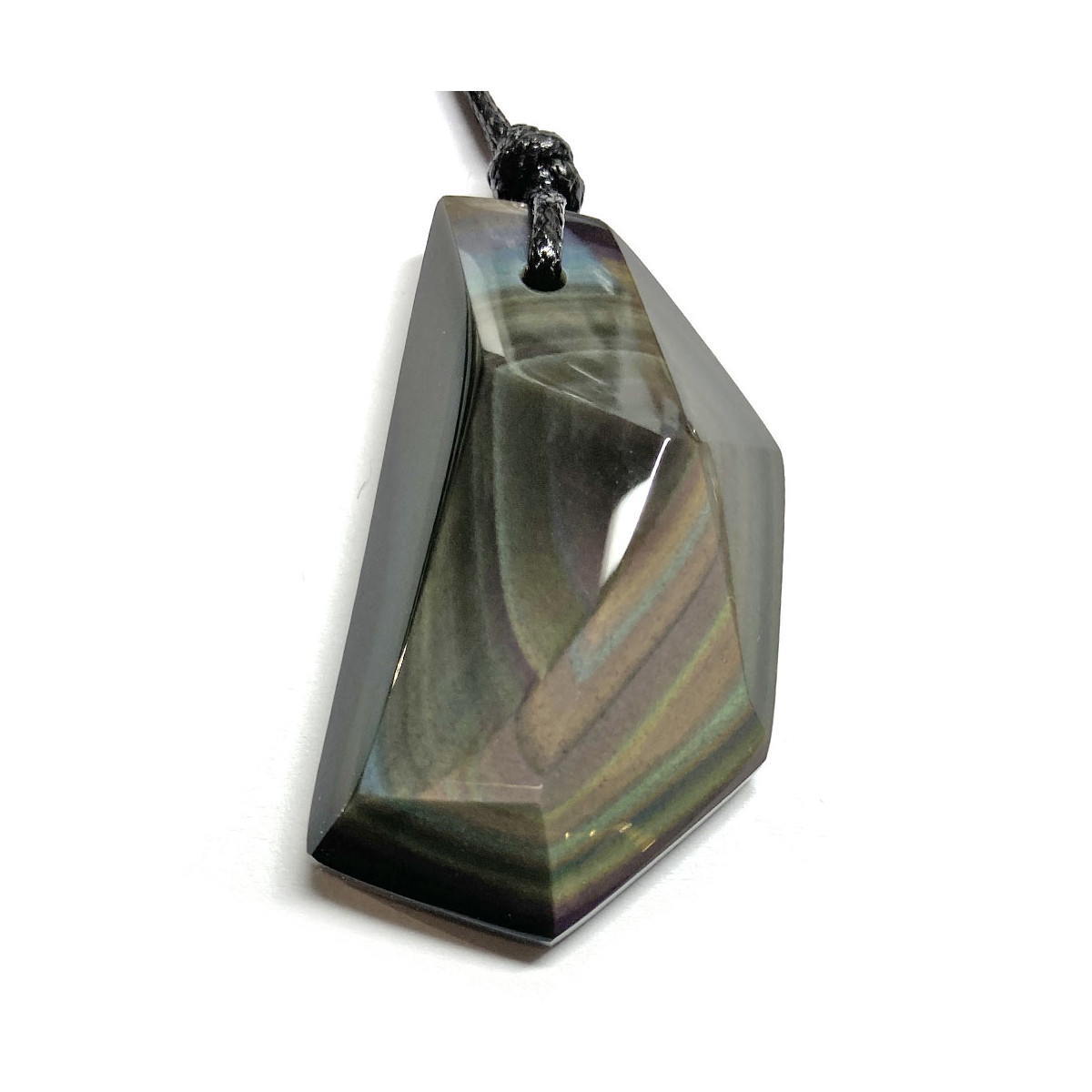 Pendentif en Obsidienne Oeil Céleste - 42mm
