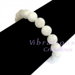 Bracelet Boules en Pierre de Lune