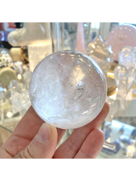 Sphère en Cristal de Roche - 345 Grammes