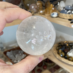 Sphère en Cristal de Roche - 345 Grammes